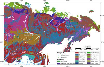 Modern Pollen Assemblages From Lake Sediments and Soil in East Siberia and Relative Pollen Productivity Estimates for Major Taxa